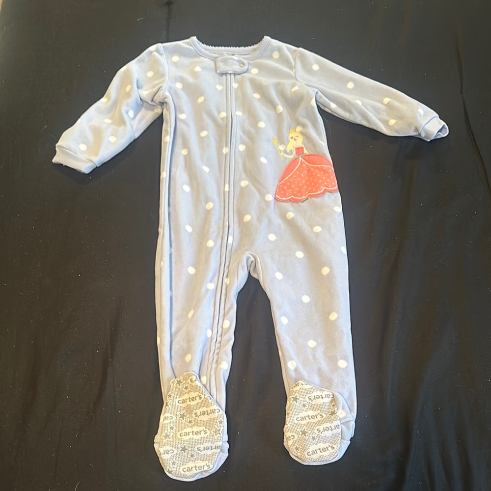 Carter's Purple Footies